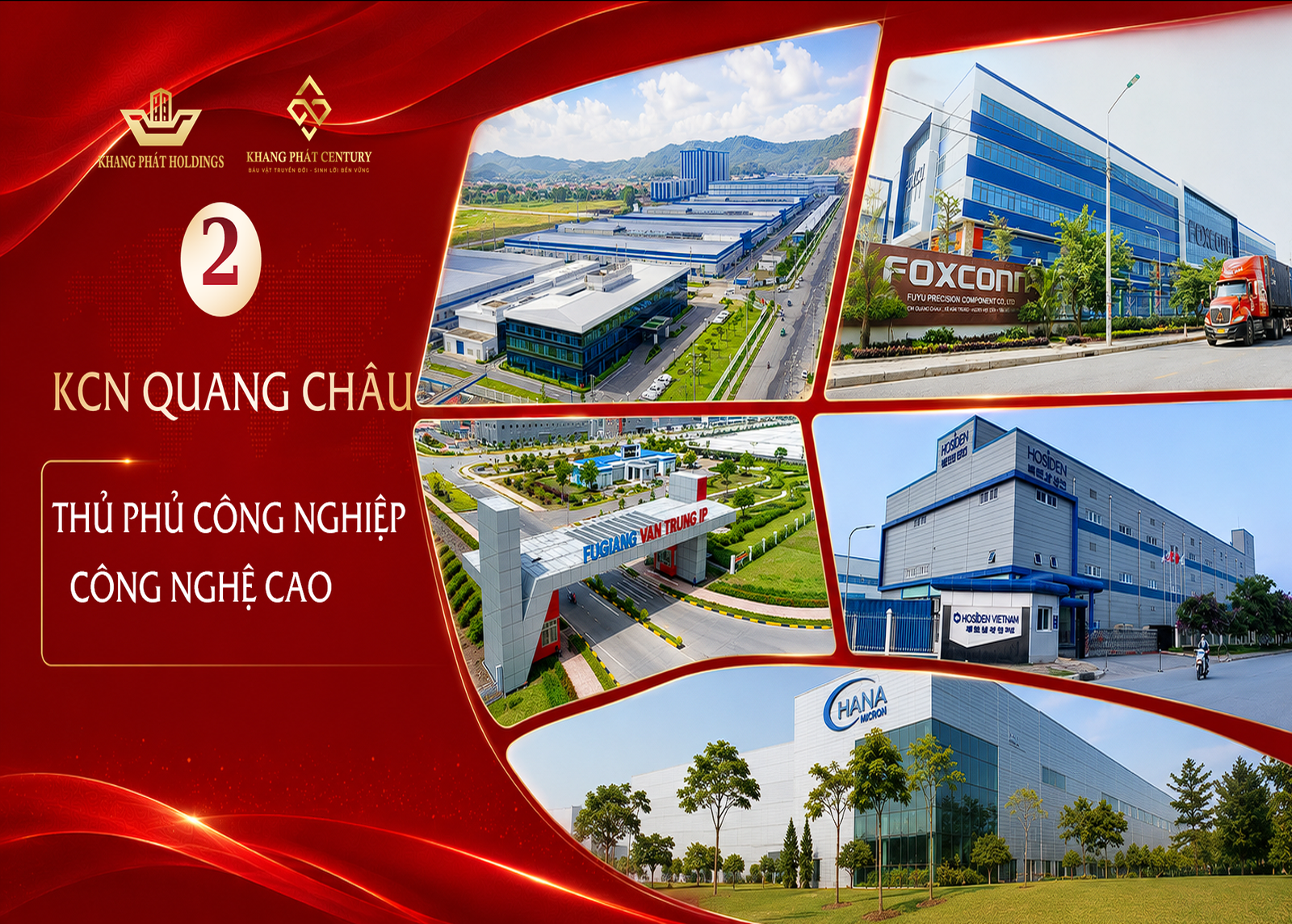Bao quanh chuỗi KCN trọng điểm