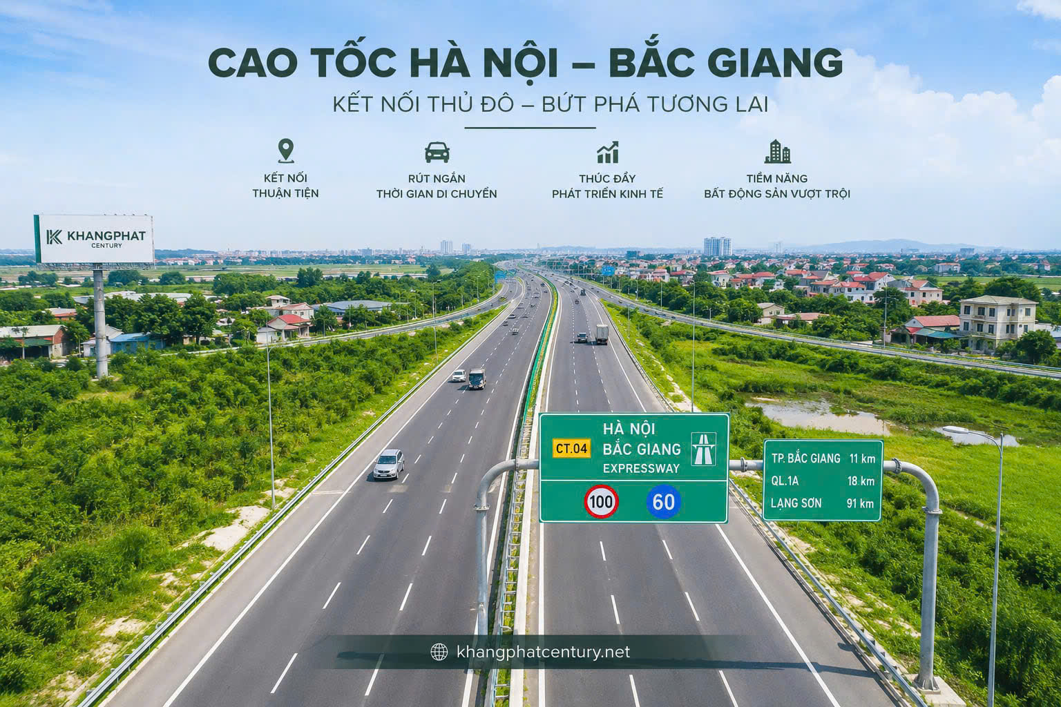 Cao tốc Hà Nội – Bắc Ninh – Bắc Giang
